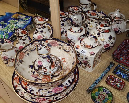 A quantity of Masons Mandalay pattern tea wares